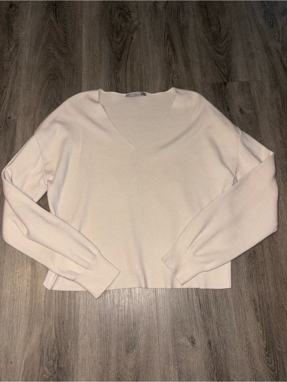 Black Tape | Cream Sweater